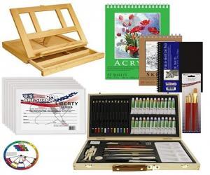 US Art Supply 68-Piece Custom Artist Acrylic