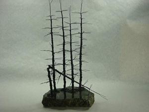 Broken Forest Wire Bonsai Tree Sculpture