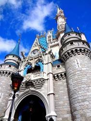 Disney Cinderella's Castle Fine Art Photograph 8 x 10" matted