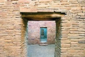 Pueblo Bonito Ruin at Chaco Canyon, NM