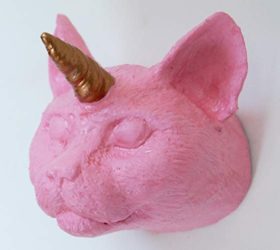 Cat Unicorn Wall Mount