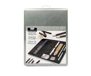 Royal & Langnickel Standard Tin Charcoal Drawing Art Set