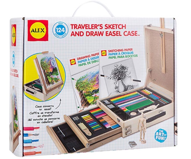 ALEX Art Traveler's Sketch and Draw Easel Case