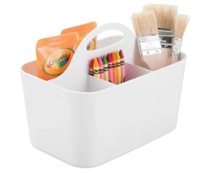 mDesign Art Supplies Organizer Tote