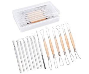 14PCS Ceramic and Pottery Clay Sculpting Tool Kit