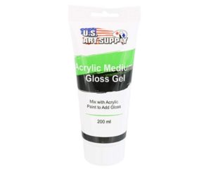 U.S. Art Supply Gel Medium Gloss Acrylic