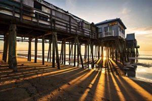 Old Orchard Beach Pier by Lindsay Meares