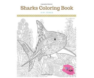 SHARKS: A Sharks Coloring Book