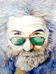 Jerry Garcia by Naomi Lees-Maiberg