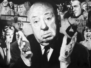 Alfred Hitchcock by Carles Ganya