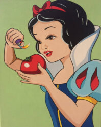 Snow White Smoking Pot from Apple by PAPA