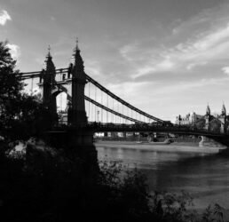 Hammersmith Bridge by Amadeus Long