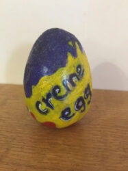 Creme egg by Paul Simon Hughes