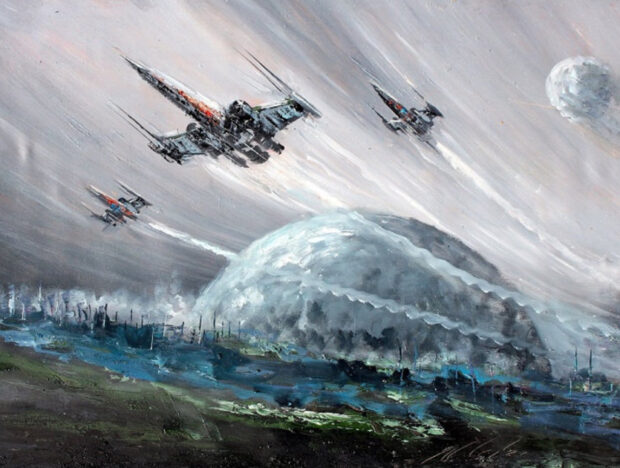 X-Wing Fighters by Naci Caba