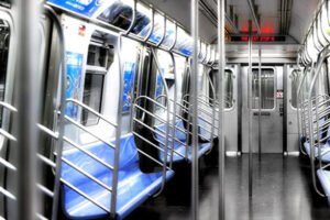 Blue Subway by Luc Dratwa