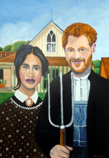 American Gothic Take 2 by Terri Kelleher