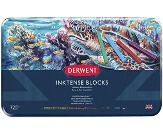 Derwent Inktense Block 72 Tin