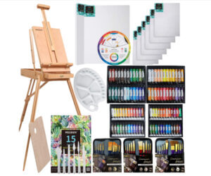 MEEDEN 145 Pcs Deluxe Artist Painting Set