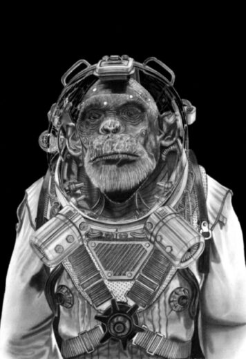 Space Chimp by Paul Stowe