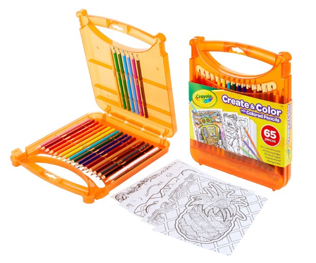 Crayola Create & Color with Colored Pencils