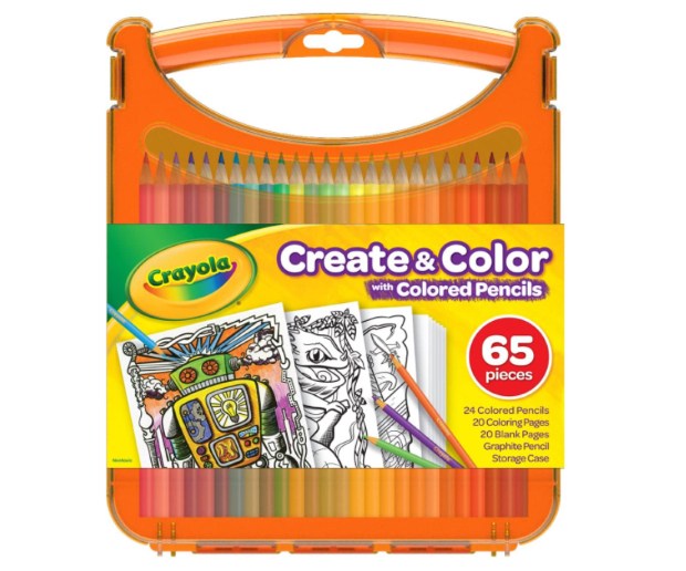 Crayola Create & Color with Colored Pencils