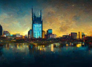 Starry Night Nashville by Adam Stagner